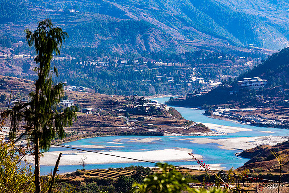 La rivière Punakha