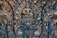 Bantei Srei : detail de porte