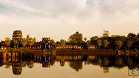 Angkor Wat au coucher du soleil
