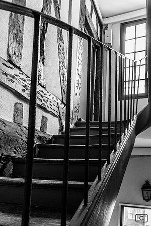 Escalier de la cour du Bel Air