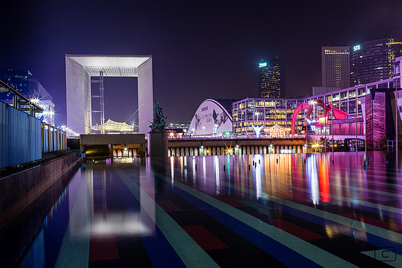 Reflets à La Défense