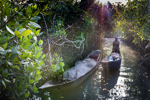 Pirogue de pêcheur