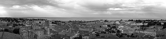 Panorama sur le port le l'Ile de ré