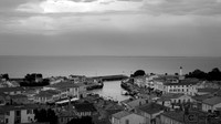 Vue du port depuis le clocher de l'église de Saint- Martin de Ré