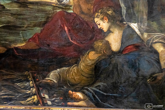 Peinture dans la basilique