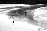 Une plage à Pontaillac, près de Royan