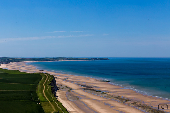 Sentier côtier sur les falaises