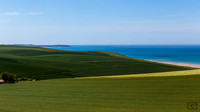 Cap Gris-Nez du haut des falaises de Wimereux