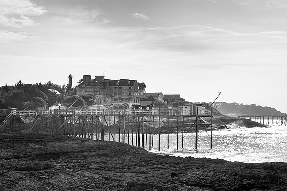 Entre Royan et St Palais/mer les carrelets sont partout