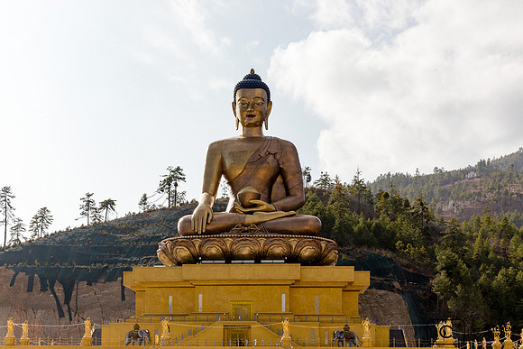 Bouddha à Thimphu (récent)
