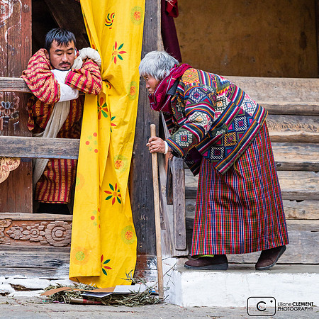 Trongsa: tout le monde s'y rassemble