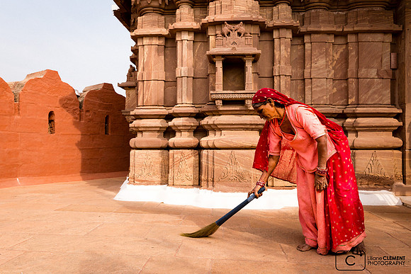 Dans le fort de Jodhpur