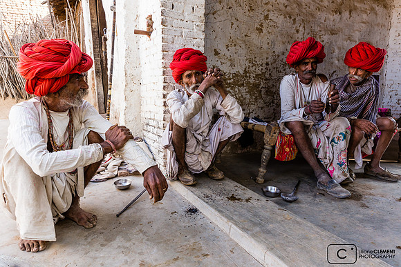 Bergers au Rajasthan Inde