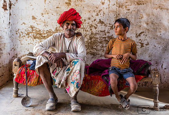 Pâtre et fils à Narlay