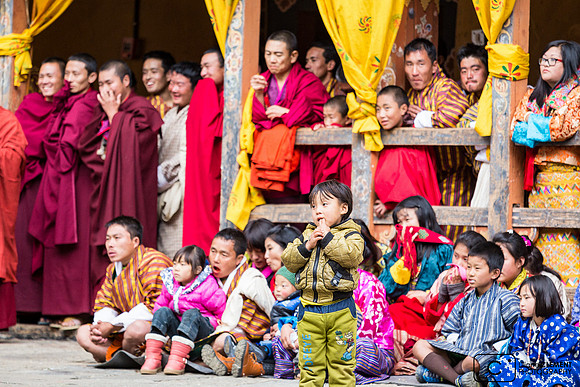Trongsa : ambiance méditative et festive à la fois