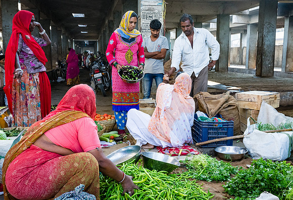 Sur le marché d'Udaïpur