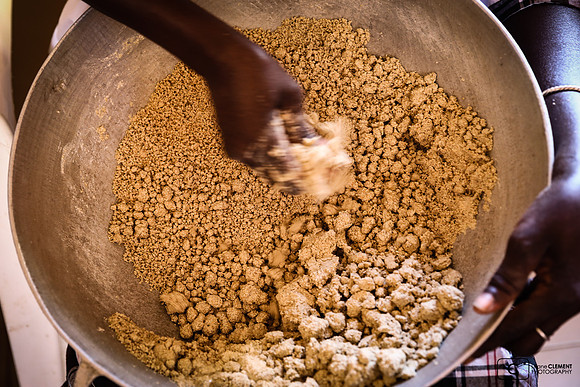 Fabrication du couscous
