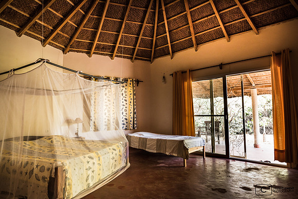 Chambre d'un bungalow