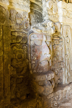 Bas-relief à Calakmul