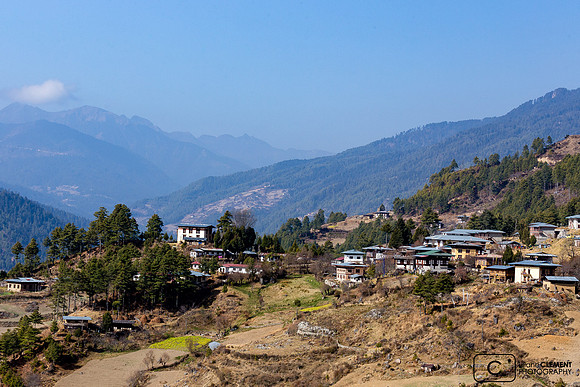 Vallée Paru Chu entre Haa et Timphu