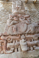 Bas-relief à Balamku, près de Calakmul
