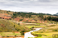 Collines entre Tana et Antsirabe