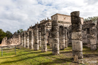 Le groupe des mille colonnes à Chichen Itza