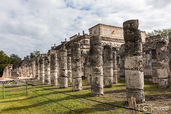 Le groupe des mille colonnes à Chichen Itza