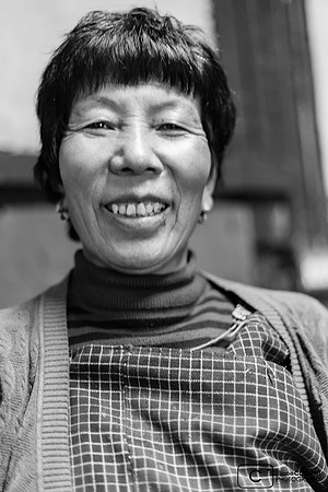 Tsering Choden dans sa ferme de  Haa