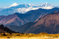En montant vers le col Dochula